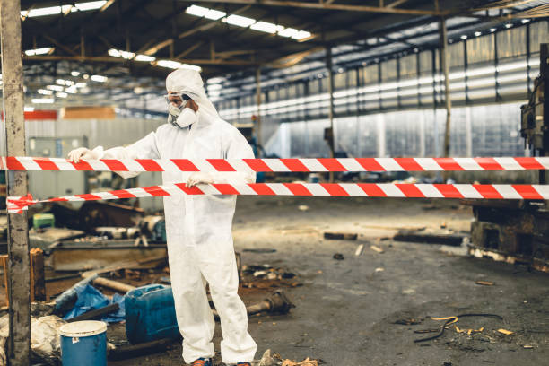 Professional Crime Scene Cleanup technician working in Dayton, TX